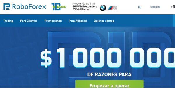 Procedimiento para crear tu cuenta de trading en RoboForex