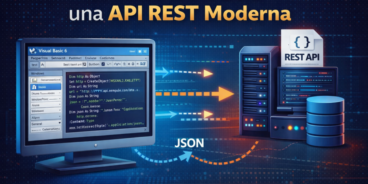 Conectando vb6 a api res moderna